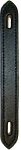 T-105BL Long Black Leather Trunk Handle